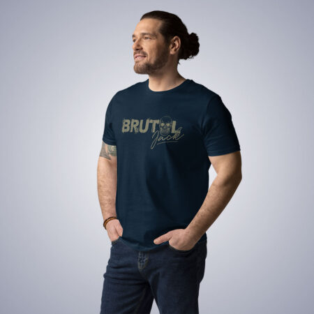 t-shirt homme Brutal Jack Brown